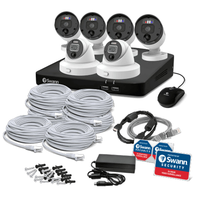 Swann SWNVK-889904B2D-EU video surveillance kit Wired 8 channels