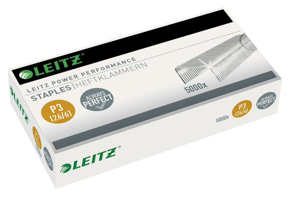 Leitz Staples P3 26/6 Box of 5000
