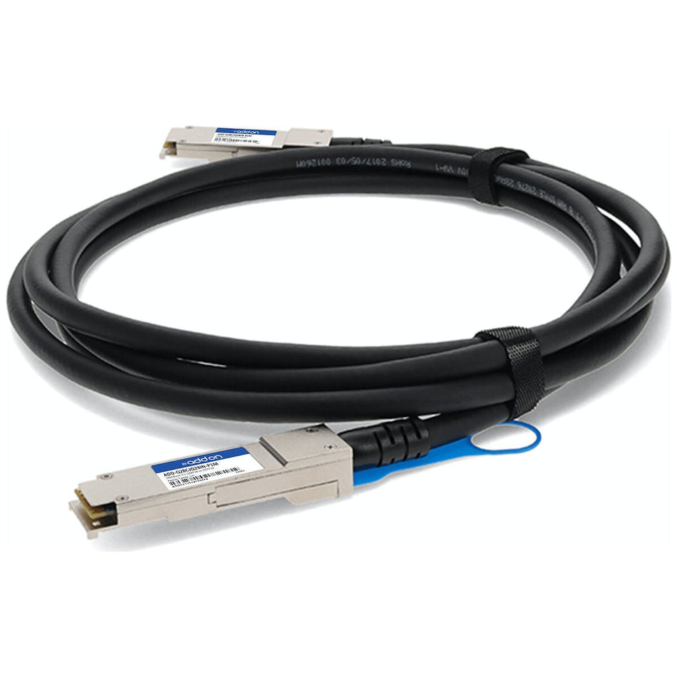 AddOn Networks ADD-Q28CJQ28IN-P1M InfiniBand/fibre optic cable 1 m SFP28 Black