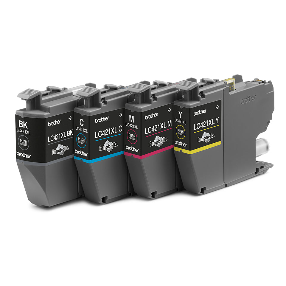 Brother LC-421XLVAL Ink cartridge multi pack Bk,C,M,Y, 4x500 pages Pack=4 for Brother DCP-J 1050