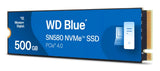 Western Digital Blue SN580 500 GB M.2 PCI Express 4.0 NVMe TLC