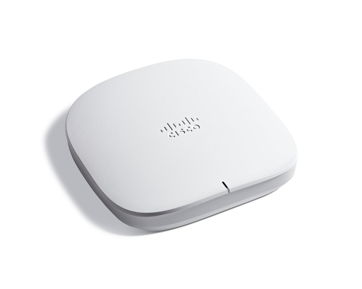 Cisco Business 150AX Wi-Fi 6 2x2 Access Point 1 GbE Port, Ceiling Mount, PoE Injector Included, 3-Year Hardware Protection (CBW150AX-E-UK) | Compatible with CBW150AX and CBW151AXM Mesh Extender