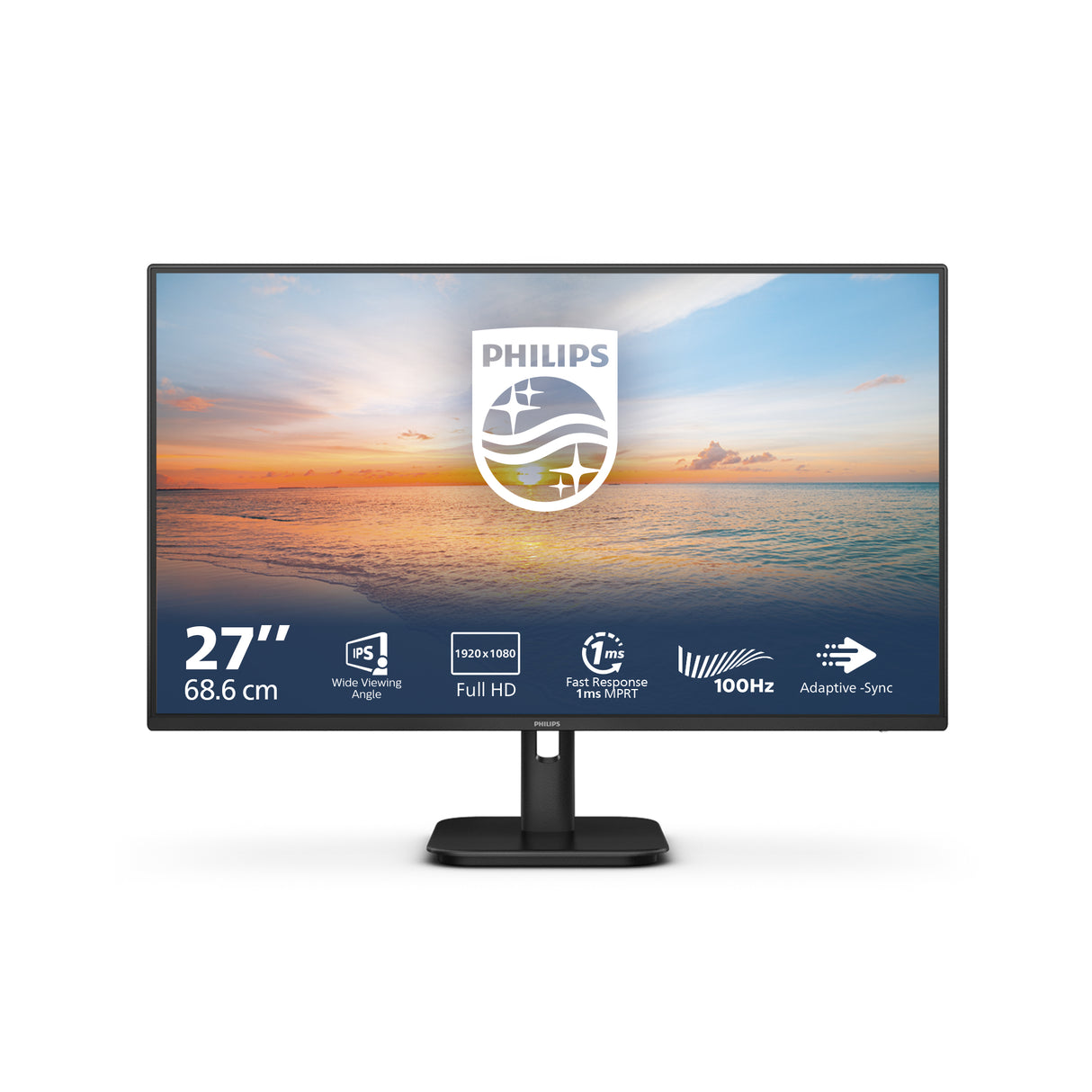 Philips 1000 series 27E1N1100A/00 LED display 68.6 cm (27") 1920 x 1080 pixels Full HD LCD Black