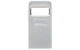 Kingston Technology DataTraveler 128GB Micro 200MB/s Metal USB 3.2 Gen 1