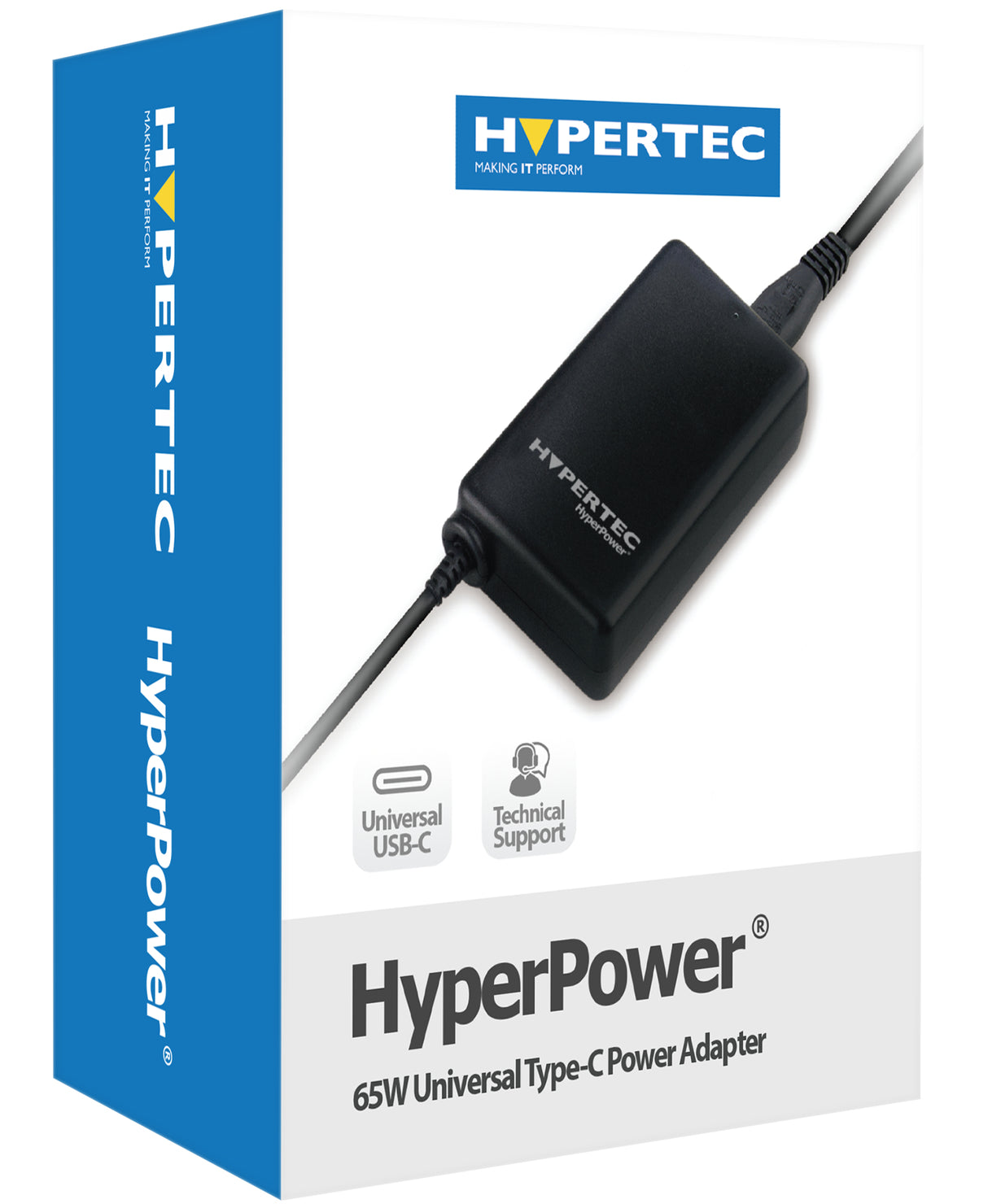 Hypertec HyperPower 65w power adapter/inverter Indoor Black