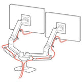 Ergotron LX Series 45-245-224 monitor mount / stand 68.6 cm (27") Black Desk