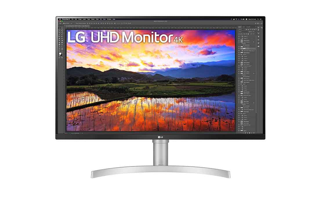 LG 32UN650P-W computer monitor 81.3 cm (32") 3840 x 2160 pixels 4K Ultra HD White