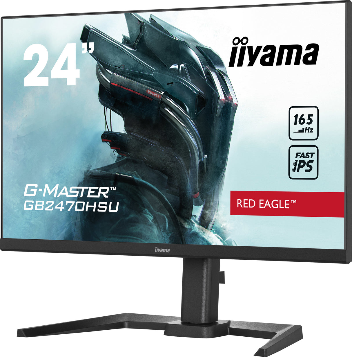 iiyama G-MASTER GB2470HSU-B5 LED display 61 cm (24") 1920 x 1080 pixels Full HD Black