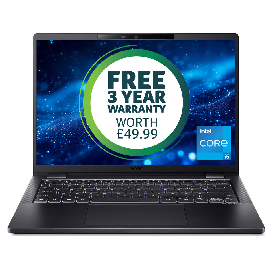 Acer TravelMate P6 (TMP614-53) Intel Core i5-1335U, 16GB, 512GB SSD, 14" WUXGA, Win11Pro Notebook