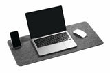 Durable 708158 desk pad PET felt Charcoal