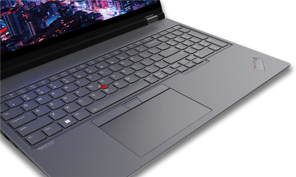 Lenovo ThinkPad P16 Gen 2 Intel® Core™ i9 i9-13980HX Mobile workstation 40.6 cm (16") WQXGA 32 GB DDR5-SDRAM 1 TB SSD NVIDIA RTX 3500 Ada Wi-Fi 6E (802.11ax) Windows 11 Pro Black