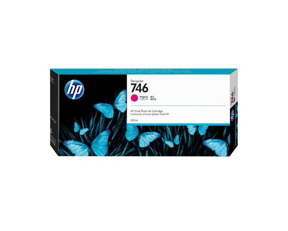 HP 746 300-ml Magenta DesignJet Ink Cartridge