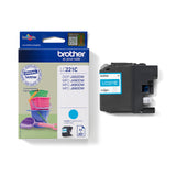 Brother LC-221C Ink cartridge cyan, 260 pages ISO/IEC 24711 3,9ml for Brother DCP-J 562