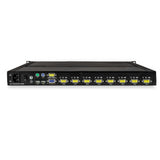 StarTech.com 8 Port Rackmount KVM Console w/ 6ft Cables - Integrated KVM Switch w/ 17" LCD Monitor - Fully Featured 1U LCD KVM Drawer- OSD KVM - Durable 50,000 MTBF - USB + VGA Support