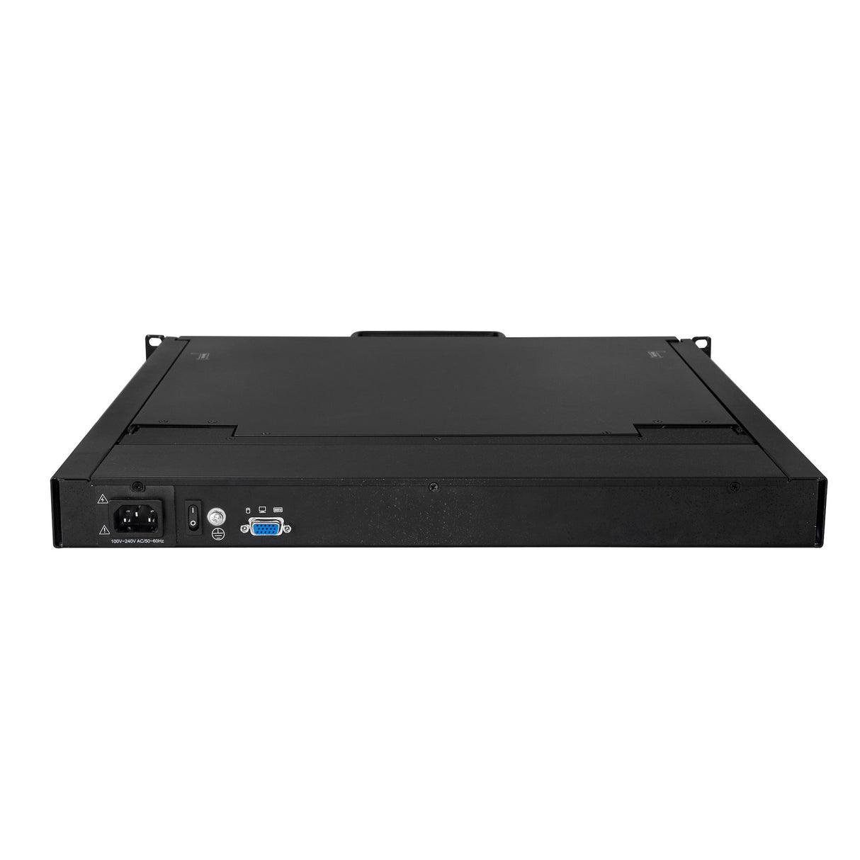 StarTech.com Rackmount KVM Console - Single Port VGA KVM with 19" LCD Monitor for Server Rack - Fully Featured Universal 1U LCD KVM Drawer w/Cables & Hardware - USB Support - 50,000 MTBF