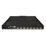 StarTech.com 8 Port Rackmount KVM Console w/ 6ft Cables - Integrated KVM Switch w/ 19" LCD Monitor - Fully Featured 1U LCD KVM Drawer- OSD KVM - Durable 50,000 MTBF - USB + VGA Support