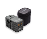 Verbatim UTA-06 100W GaN III Universal Travel Adapter with 2 x USB-C PD & QC 4+ & 2 x USB-A QC 3.0 ports