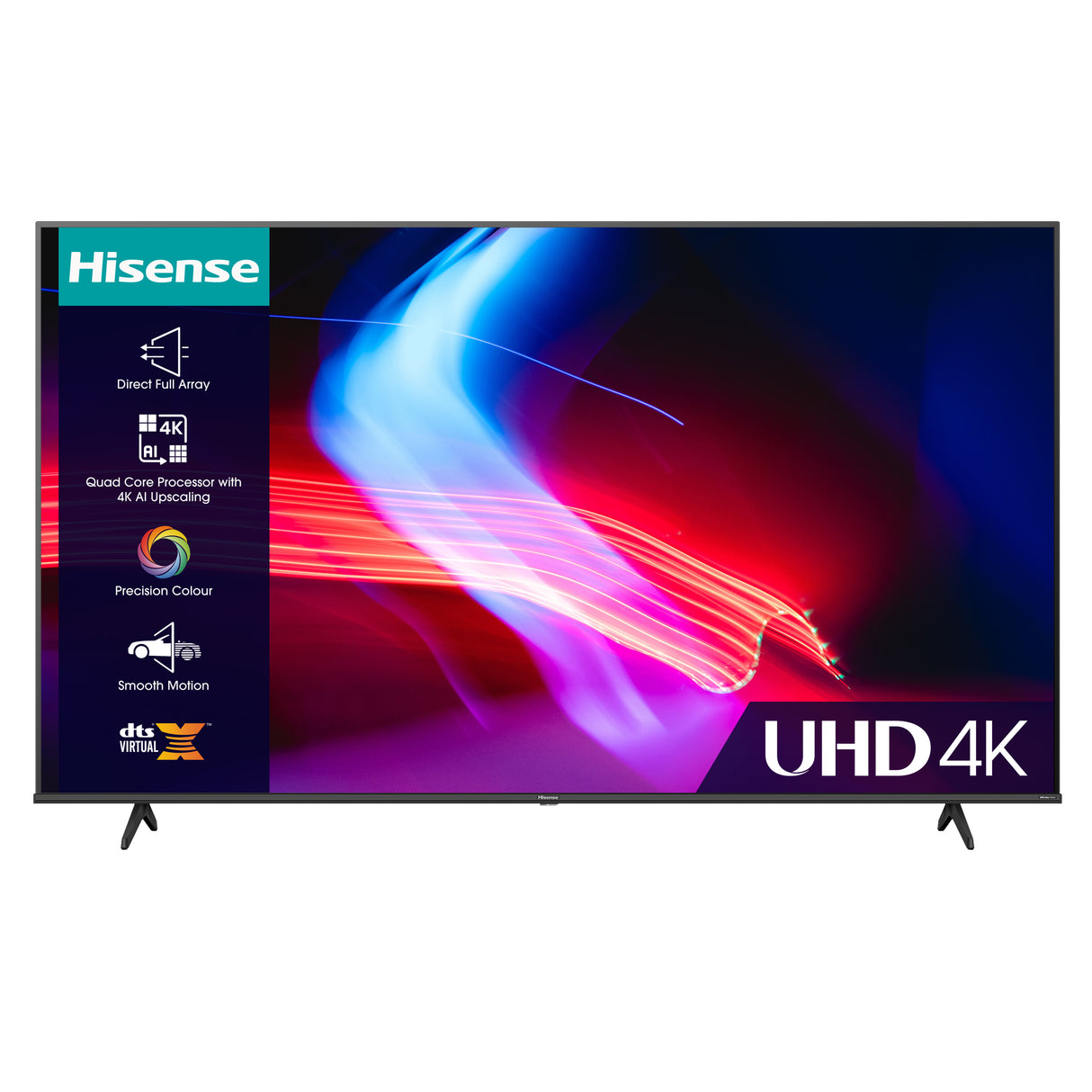 Hisense 70A6KTUK TV 177.8 cm (70") 4K Ultra HD Smart TV Wi-Fi 300 cd/m²