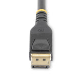 StarTech.com 33ft (10m) VESA-Certified Active DisplayPort 1.4 Cable, DP8K DisplayPort Cable w/HBR3, HDR10, MST, DSC 1.2, HDCP 2.2, 8K 60Hz, 4K 120Hz - DP 1.4 Cable M/M