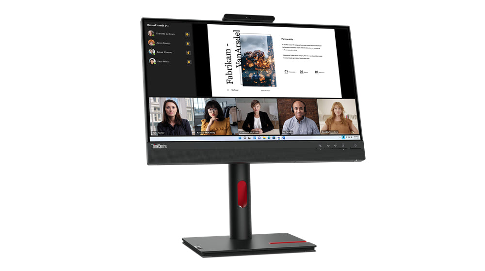 Lenovo ThinkCentre Tiny-In-One 22 LED display 54.6 cm (21.5") 1920 x 1080 pixels Full HD Black