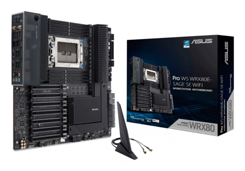 ASUS WRX80E-SAGE SE WIFI AMD WRX80 Socket SP3 Extended ATX