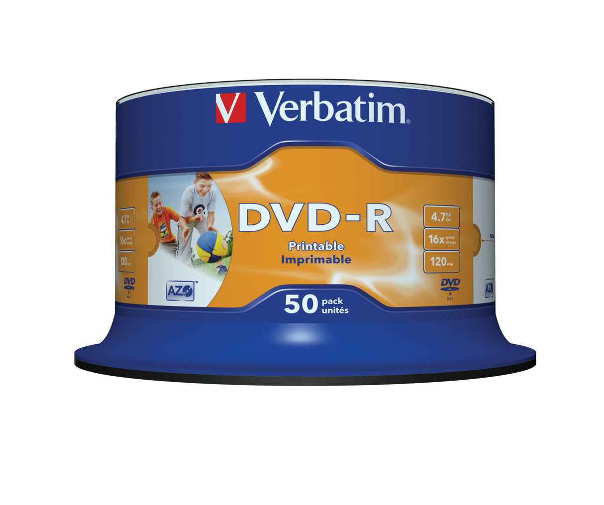 Verbatim 43533 blank DVD 4.7 GB DVD-R 50 pc(s)