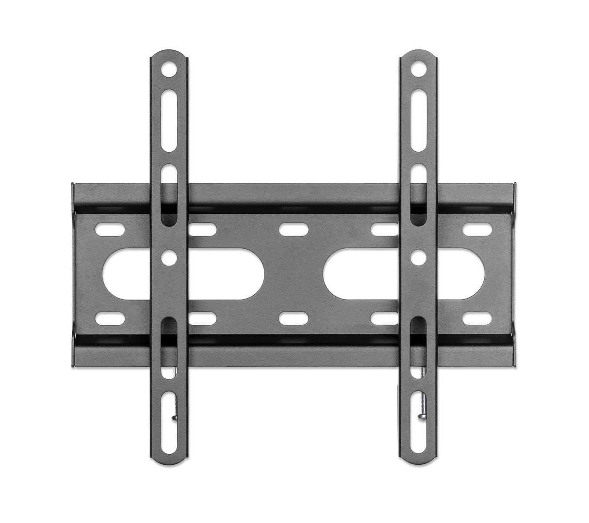 Manhattan TV & Monitor Mount, Wall, Fixed (Ultra slim), Screen Sizes: 23-42", Black, VESA: 75x75 to 200x200mm, Max 45kg, Lifetime Warranty