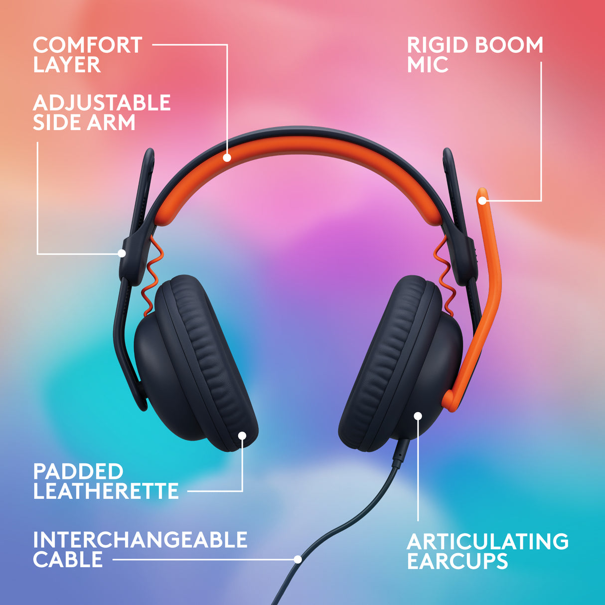 Logitech Zone Learn Over Ear 3.5mm AUX