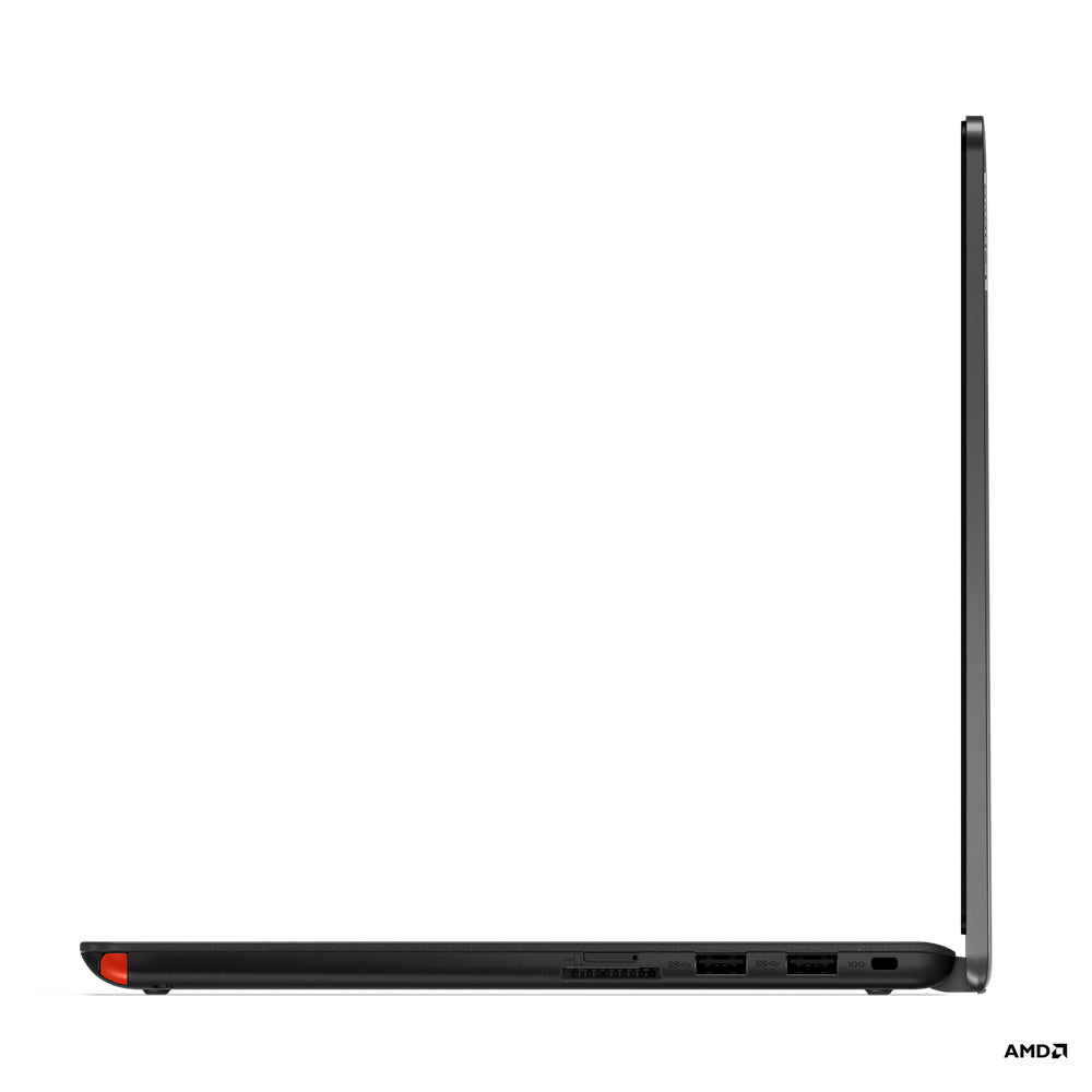 Lenovo 13w Yoga AMD Ryzen™ 5 7530U Hybrid (2-in-1) 33.8 cm (13.3") Touchscreen WUXGA 8 GB DDR4-SDRAM 256 GB SSD Wi-Fi 6 (802.11ax) Windows 11 Pro Black