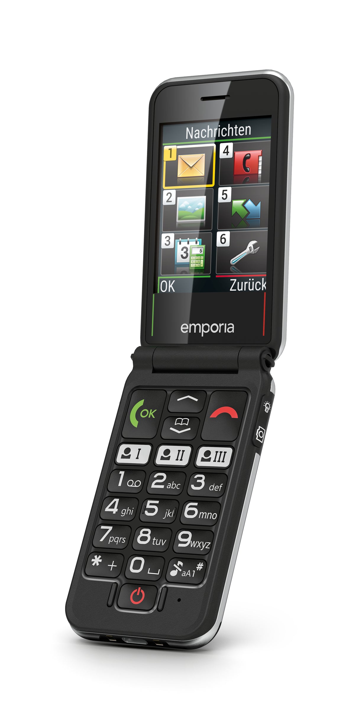 Emporia emporiaJOY 7.11 cm (2.8") Black Entry-level phone