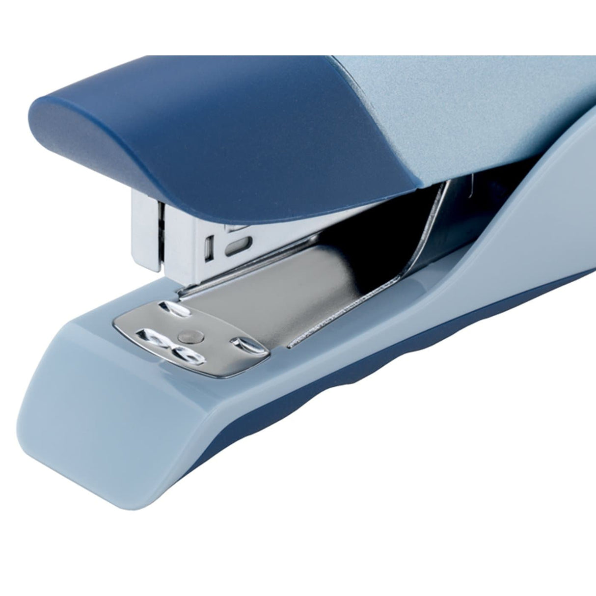 Rexel Gazelle Half Strip Stapler Silver/Blue