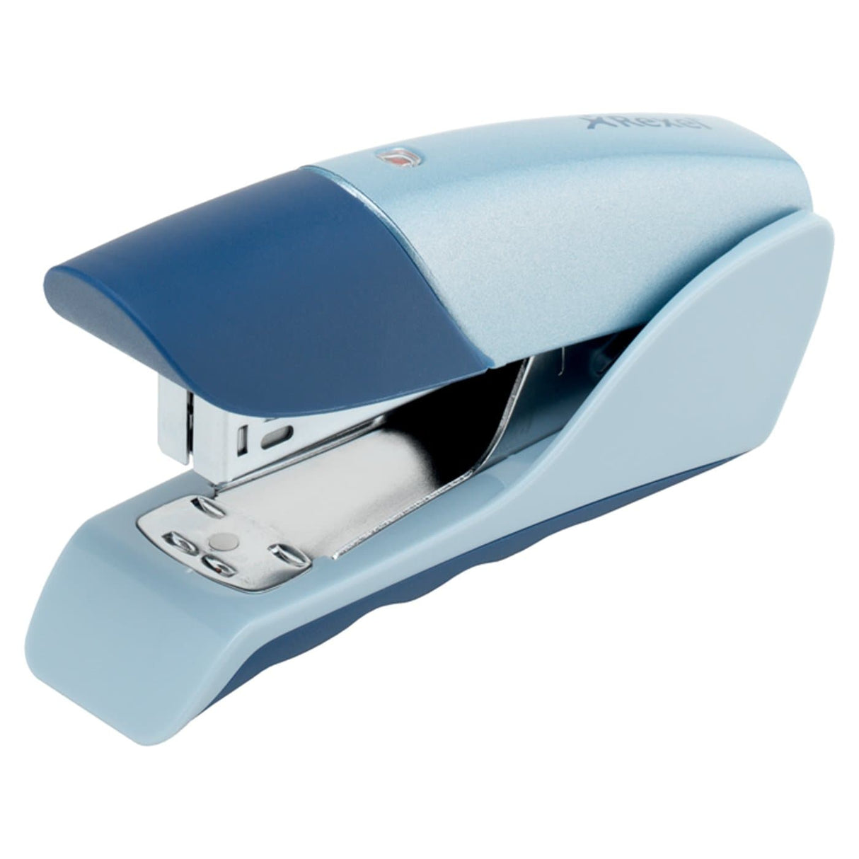 Rexel Gazelle Half Strip Stapler Silver/Blue