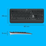 Logitech MK540 ADVANCED Wireless Keyboard and Mouse Combo