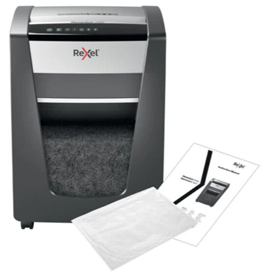 Rexel X420 paper shredder Cross shredding 60 dB 23 cm Black, Silver