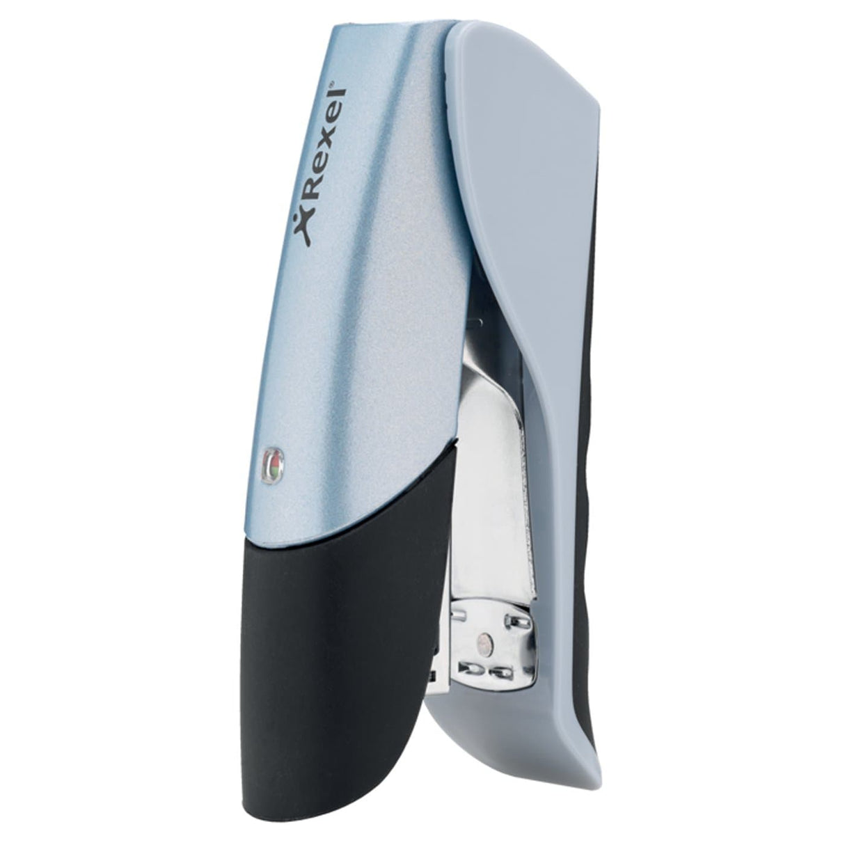 Rexel Gazelle Half Strip Stapler Silver/Black