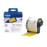 Brother DK-44605 DirectLabel Etikettes yellow Paper 62mm x 30,48m for Brother P-Touch QL/700/800/QL 12-102mm/QL 12-103.6mm