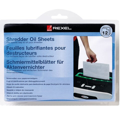 Rexel Shredder Oil Sheets (20)