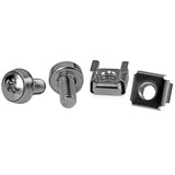 StarTech.com 50 Pkg M6 Mounting Screws and Cage Nuts for Server Rack Cabinet