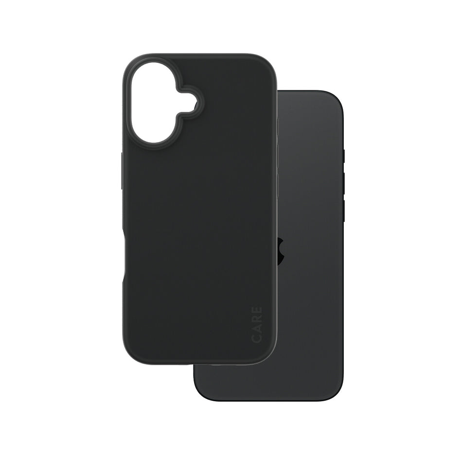 PanzerGlass CARE by ® Fashionable Case Black iPhone 16