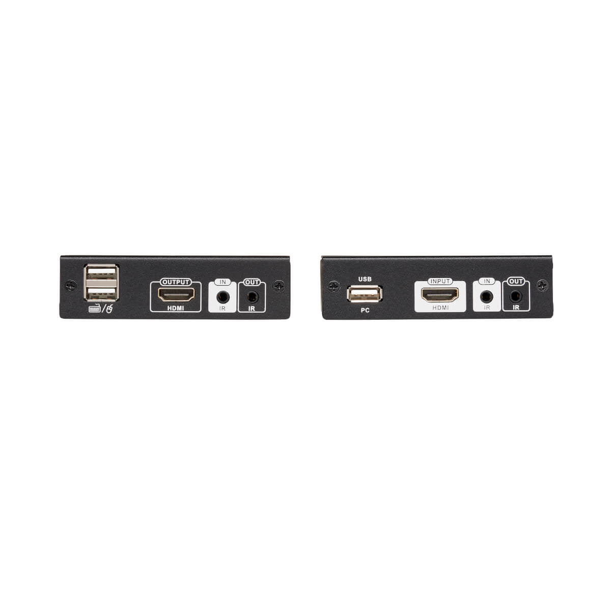 Tripp Lite B013-HU-4K HDMI HDBaseT KVM Console Extender over Cat6 - 2 USB Ports, IR, 4K 30 Hz (130 ft.), 1080p (230 ft.)