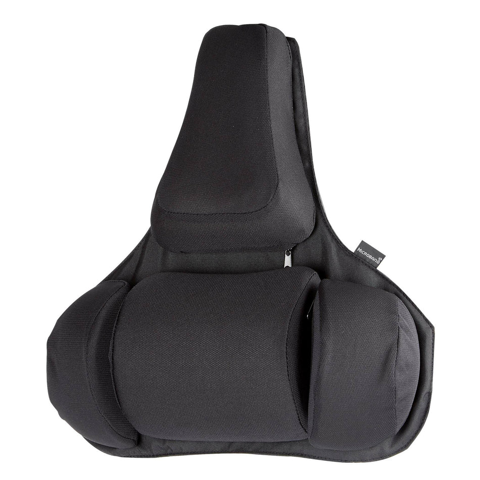 Fellowes Back Support for Office Chair - Professional Series Ultimate Back Support with Antibacterial Protection - H36.5 x W37.5 x D5.5cm