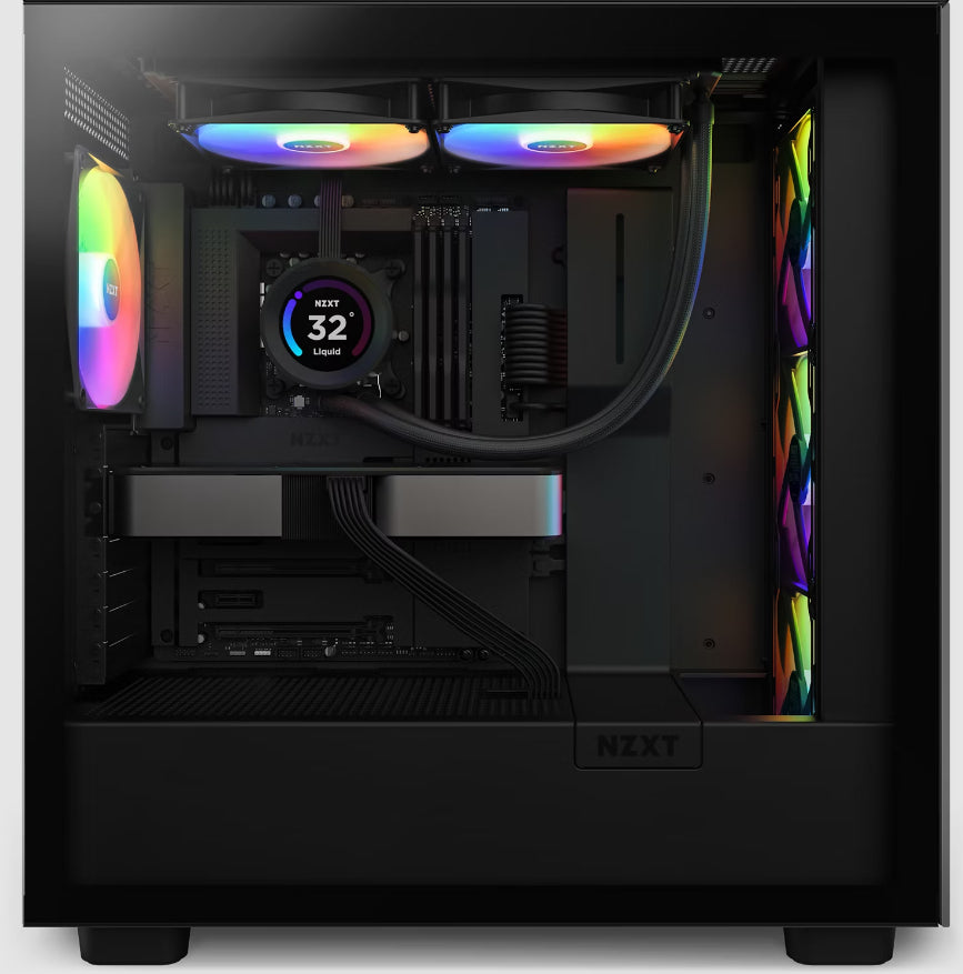 NZXT Kraken Elite 280 RGB Processor All-in-one liquid cooler 14 cm Black 1 pc(s)