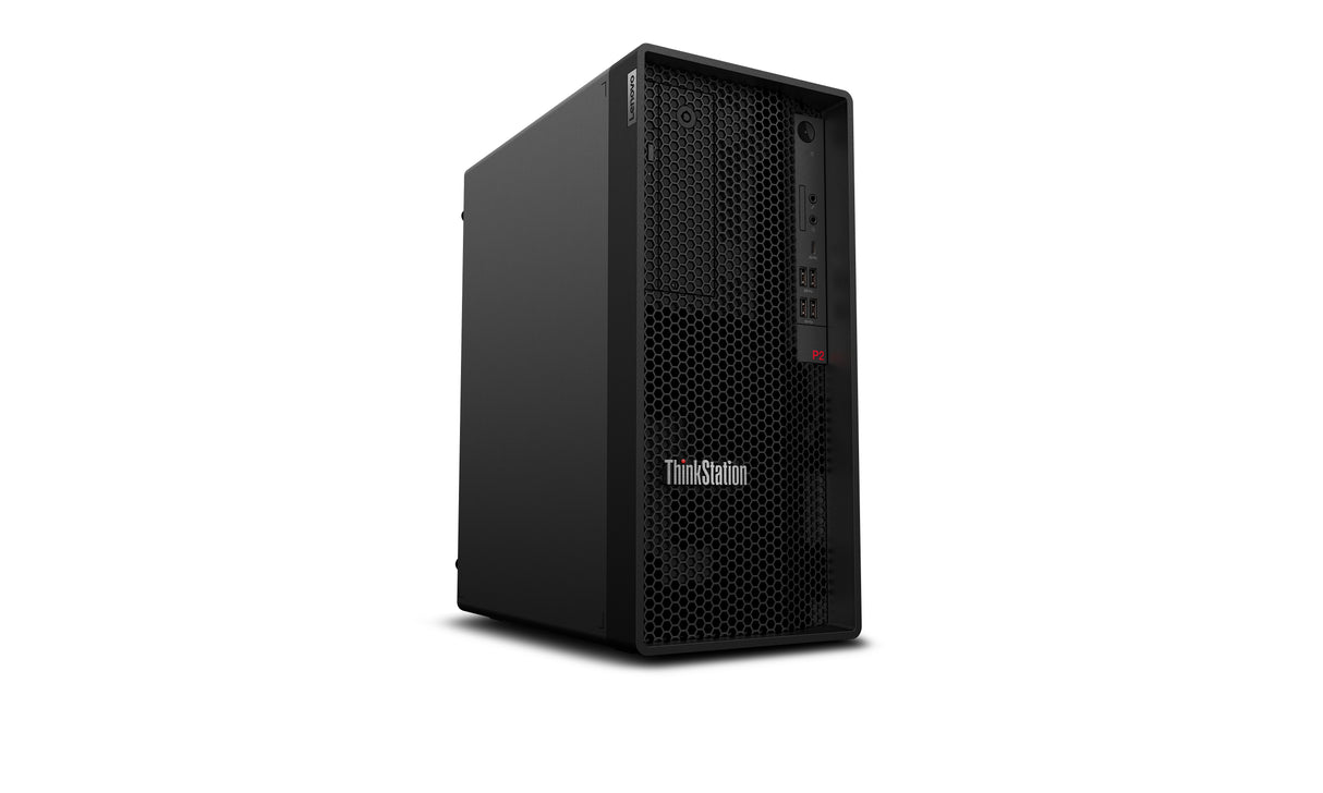 Lenovo ThinkStation P2 Tower Intel® Core™ i7 i7-14700 32 GB DDR5-SDRAM 1 TB SSD NVIDIA GeForce RTX 4070 Windows 11 Pro Workstation Black