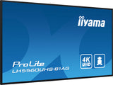 iiyama LH5560UHS-B1AG Signage Display Digital A-board 139.7 cm (55") LED Wi-Fi 500 cd/m² 4K Ultra HD Black Built-in processor Android 11 24/7