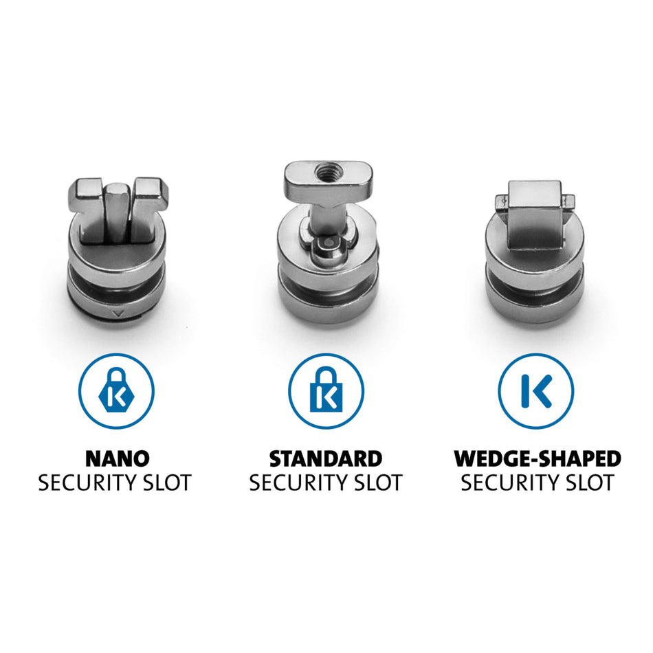 Kensington ClickSafe Universal Slots Security Anchors Kit