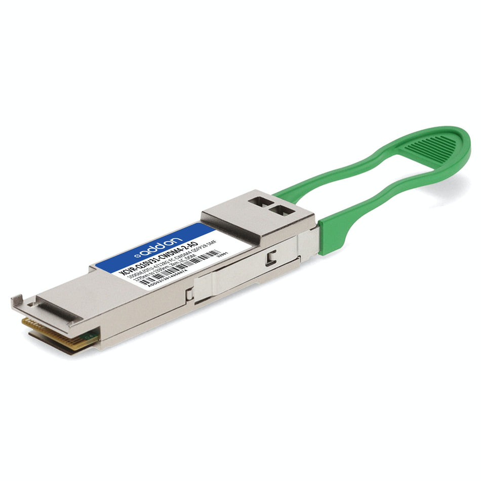 AddOn Networks XCVR-Q10V31-CWDM4-2-AO network transceiver module Fiber optic 100000 Mbit/s QSFP28