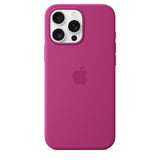 Apple iPhone 16 Pro Max Silicone Case with MagSafe - Fuchsia