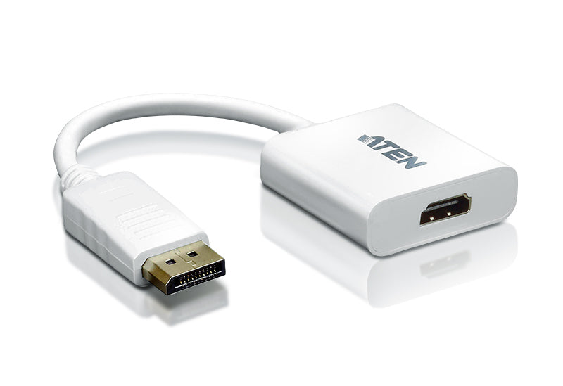 ATEN DisplayPort to HDMI converter, PC: Up to UXGA / HDTV: Up to 1080i,1080p