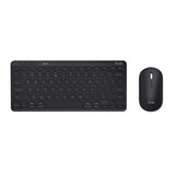 Trust Lyra keyboard Mouse included USB + RF Wireless + Bluetooth QWERTY UK English Black