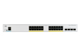 Cisco Catalyst 1000-24T-4G-L Network Switch, 24 Gigabit Ethernet (GbE) Ports, four 1 G SFP Uplink Ports, Fanless Operation, Enhanced Limited Lifetime Warranty (C1000-24T-4G-L)